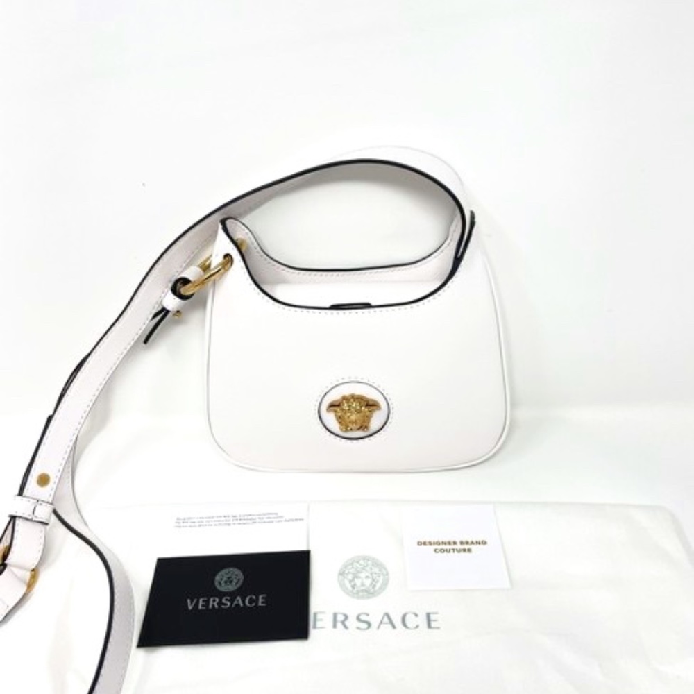 Versace Small La Medusa Hobo Shoulder Bag